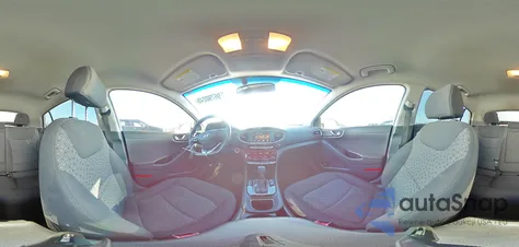 2017 Hyundai Ioniq Sel из США, поврежденный, VIN KMHC75LC9HU034028